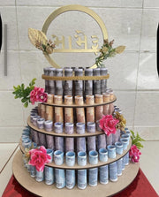 Luxury 4-Tier Money Cake