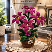 Handmade Pipe Cleaner Flower Pot