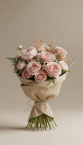 Floral Arrangement in Blush Pink