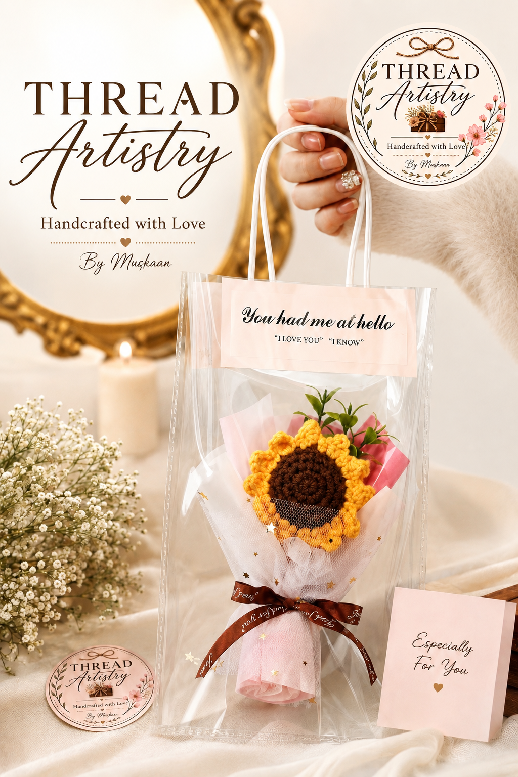 Handcrafted Floral Gift